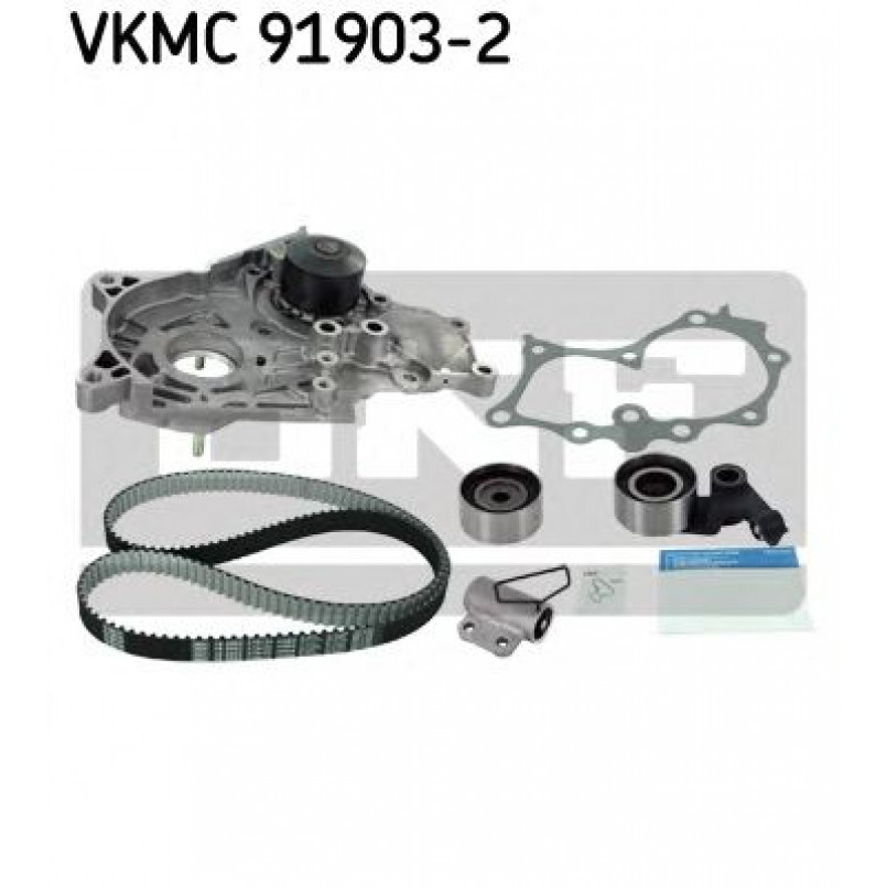 VKMC 91903-2 SKF - Насос охолоджуючої рідини + комплект зубчатого ремня